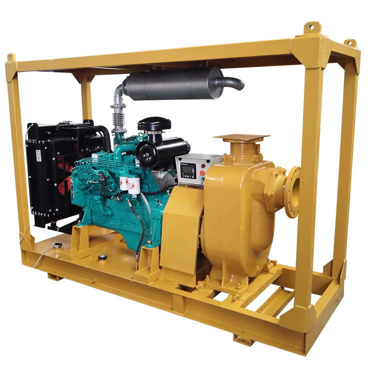 Z horizontal self priming pump